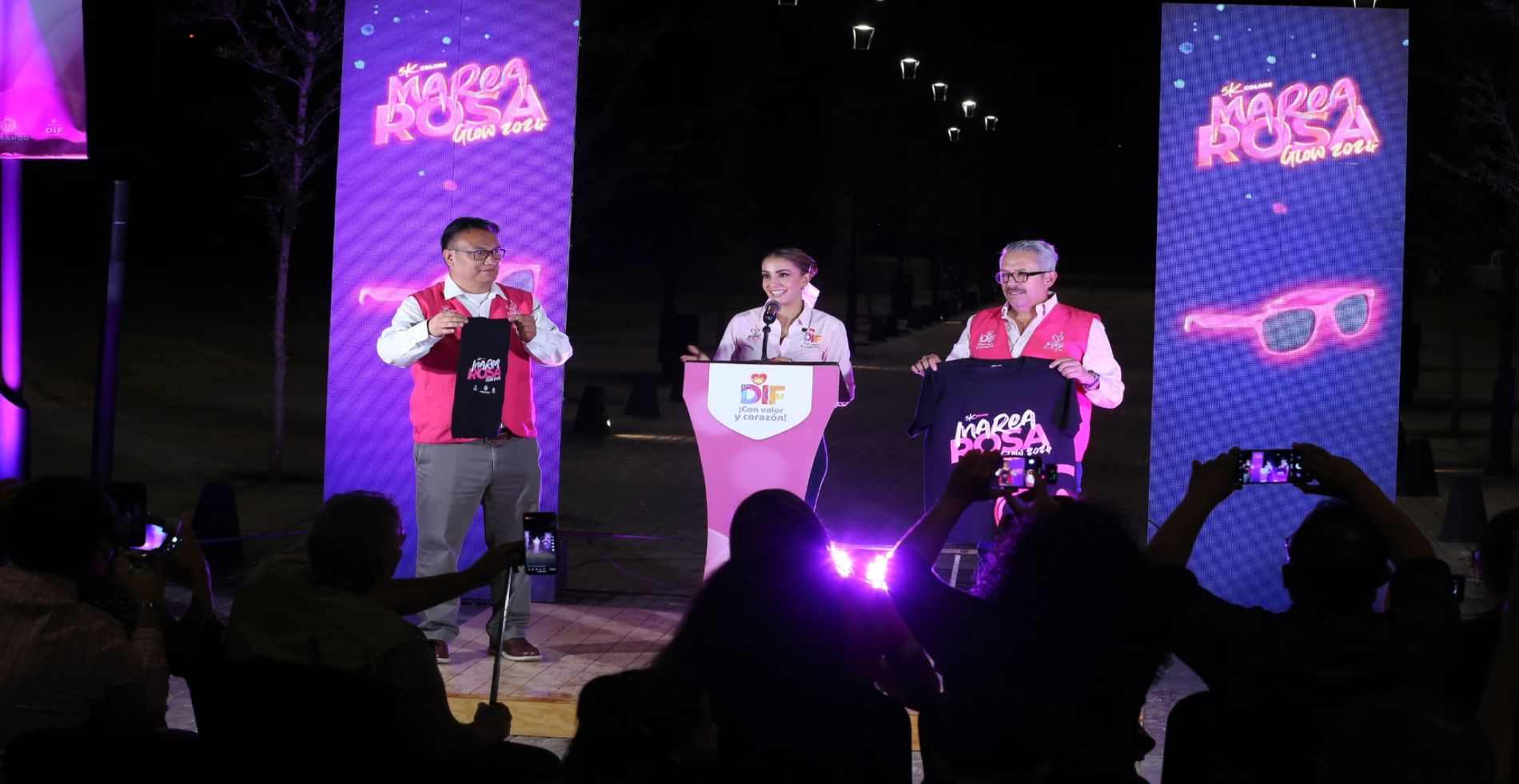 Por primera vez Marea Rosa Glow 5k será nocturna; brillará Durango y La Laguna en actividades contra el cáncer de mama